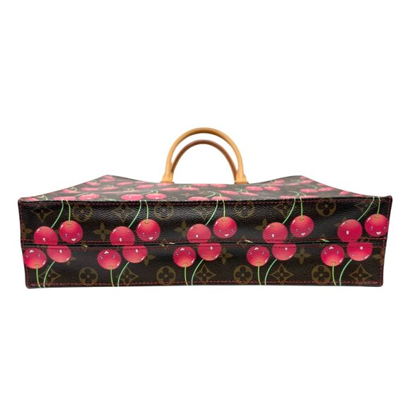 LOUIS VUITTON Vintage 2005 M95010 Monogram Cherry Bag Sac Plat Brown [106493] - Picture 8 of 15